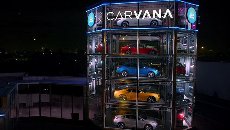 Автомат по продаже новых автомобилей появился в США