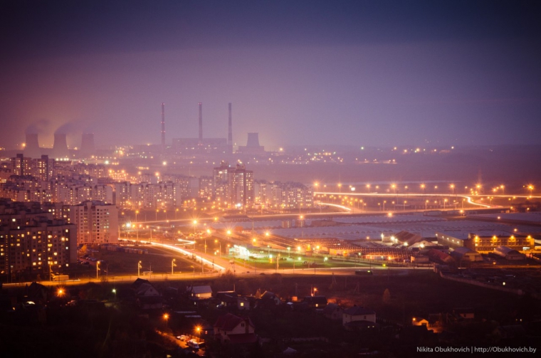 Ночной Минск