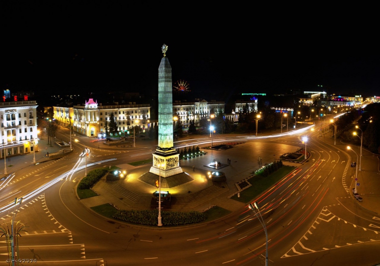 Ночной Минск