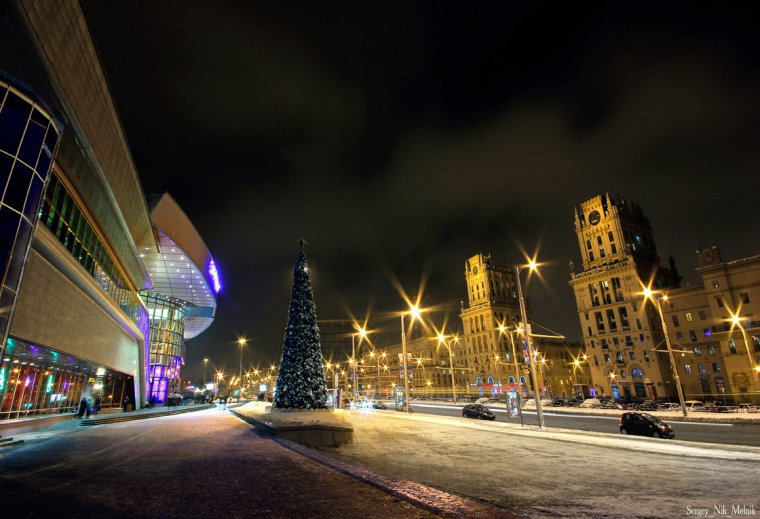 Ночной Минск