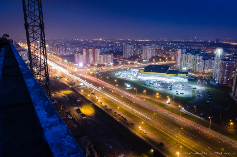 Ночной Минск