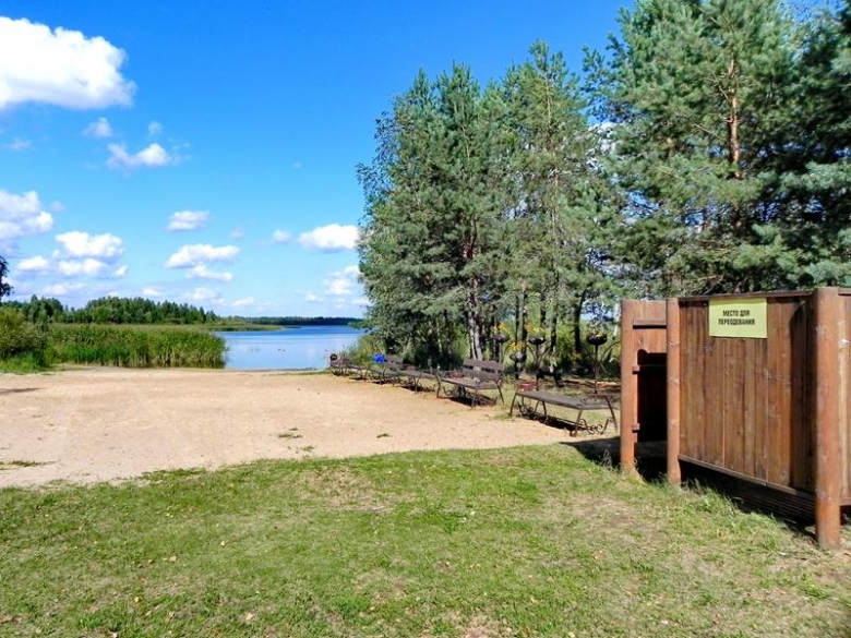 Вид на озеро