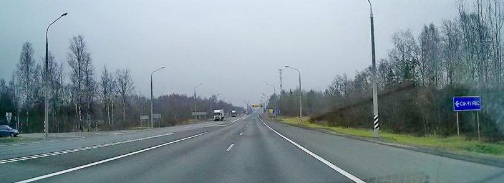 Трасса М1. Привольный – граница РФ. Часть первая – правая сторона
